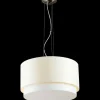 Sklep Kaja Abażurowa, beżowa lampa wisząca ⌀52cm 66999 NET | Kaja Oświetlenie Discount