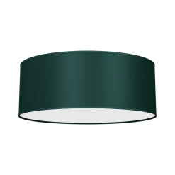 Sklep Kaja Abażurowa lampa sufitowa w kolorze zieleni MLP7876 VERDE | Kaja* Plafony Klasyczne|Plafony Nowoczesne