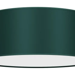 Sklep Kaja Abażurowa lampa sufitowa w kolorze zieleni MLP7876 VERDE | Kaja* Plafony Klasyczne|Plafony Nowoczesne