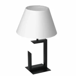 Sklep Kaja Abażurowa, nowoczesna lampka stołowa LX 3393 RINGS | Kaja Oświetlenie* Lampki Stołowe Z Abażurem|Tradycyjne Lampki Stołowe