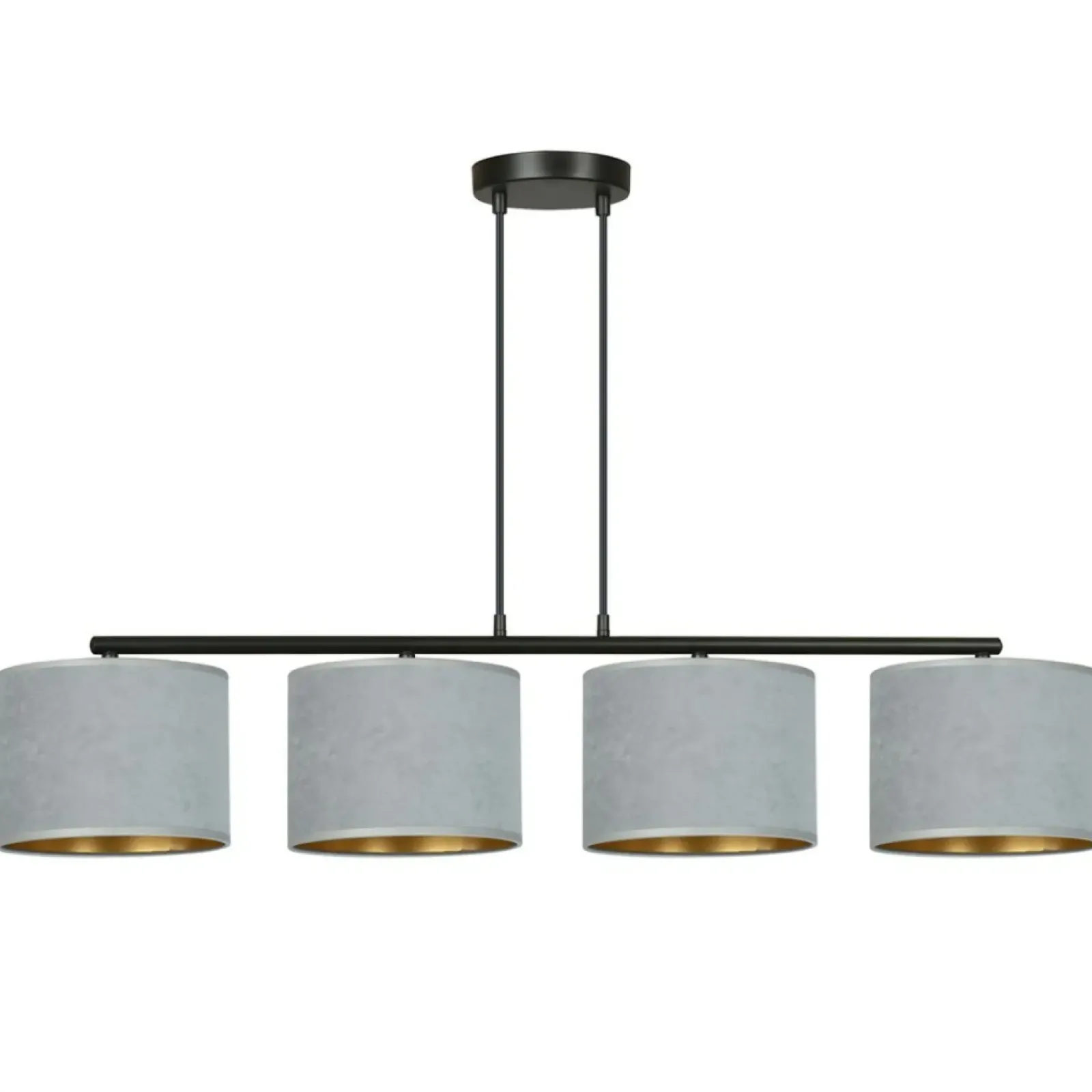 Sklep Kaja Abażurowy żyrandol idealny nad stół w salonie 1050/4 HILDE | Kaja Store