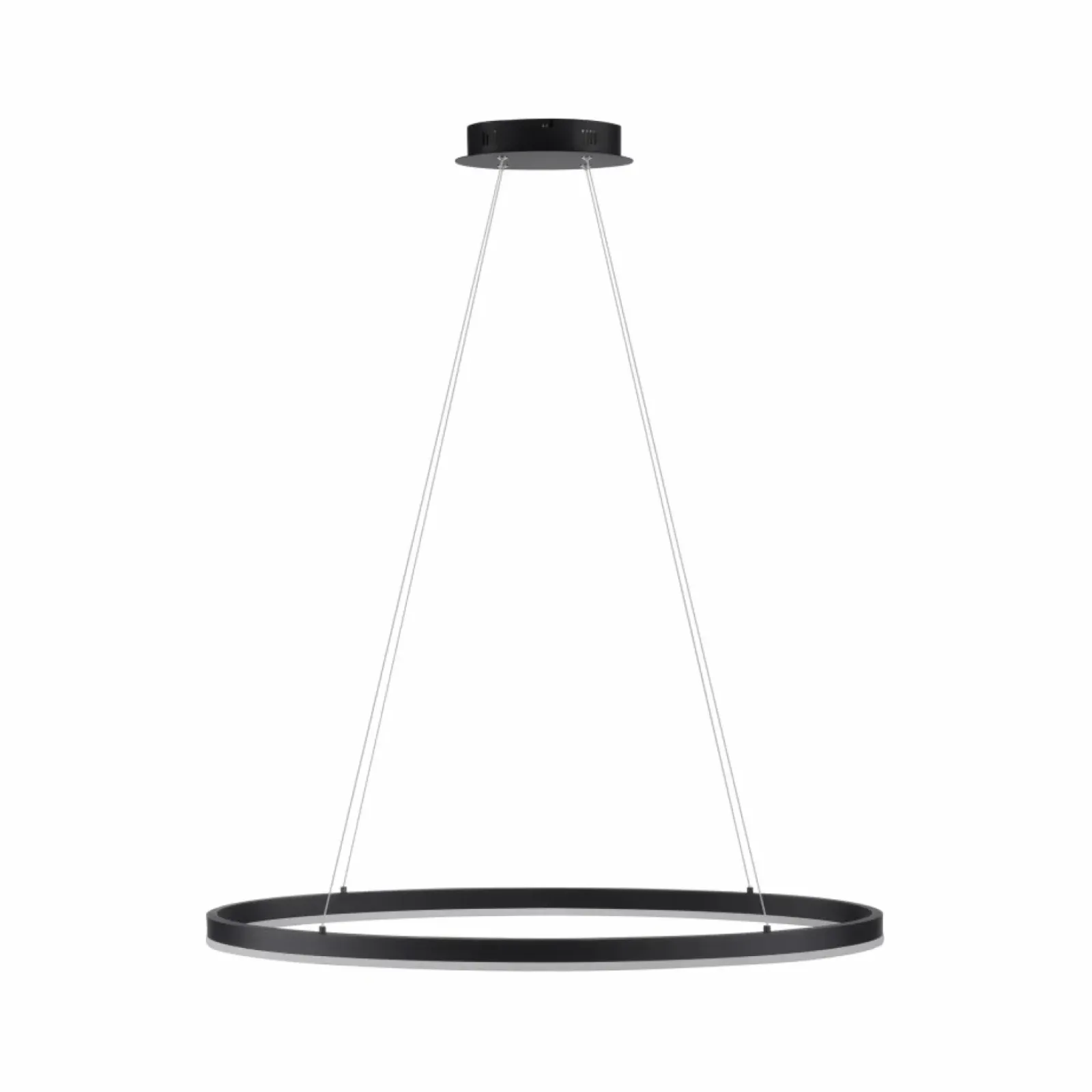 Sklep Kaja owa lampa wisząca LED okrąg ⌀39cm 2392-13 TITUS | Kaja antracyt Online