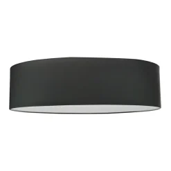 Sklep Kaja Antracytowy, zamknięty plafon 4xE27 ⌀48cm 4784812 JOSEFINA | Kaja Shop