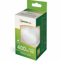 Sklep Kaja Żarówka LED mleczna kulka E27 ciepła 4W SpectrumLED 14074 | Kaja* Żarówki Led E27