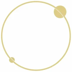 Sklep Kaja Łazienkowa lampa LED na sufit i ścianę ⌀80cm ML8861 SATURNO | Kaja* Lampy Led|Lampy Do Łazienki