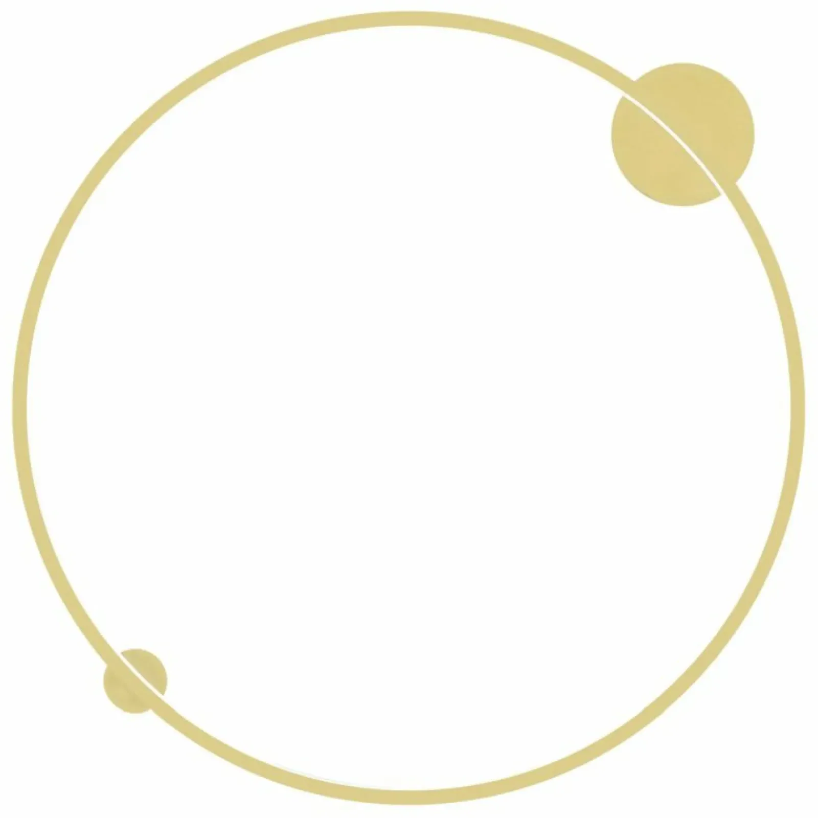 Sklep Kaja Łazienkowa lampa LED na sufit i ścianę ⌀80cm ML8861 SATURNO | Kaja* Lampy Led|Lampy Do Łazienki