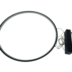 Sklep Kaja Łazienkowa lampa wisząca ring ⌀90 LP-999/1P L BK MIRROR | Kaja Outlet