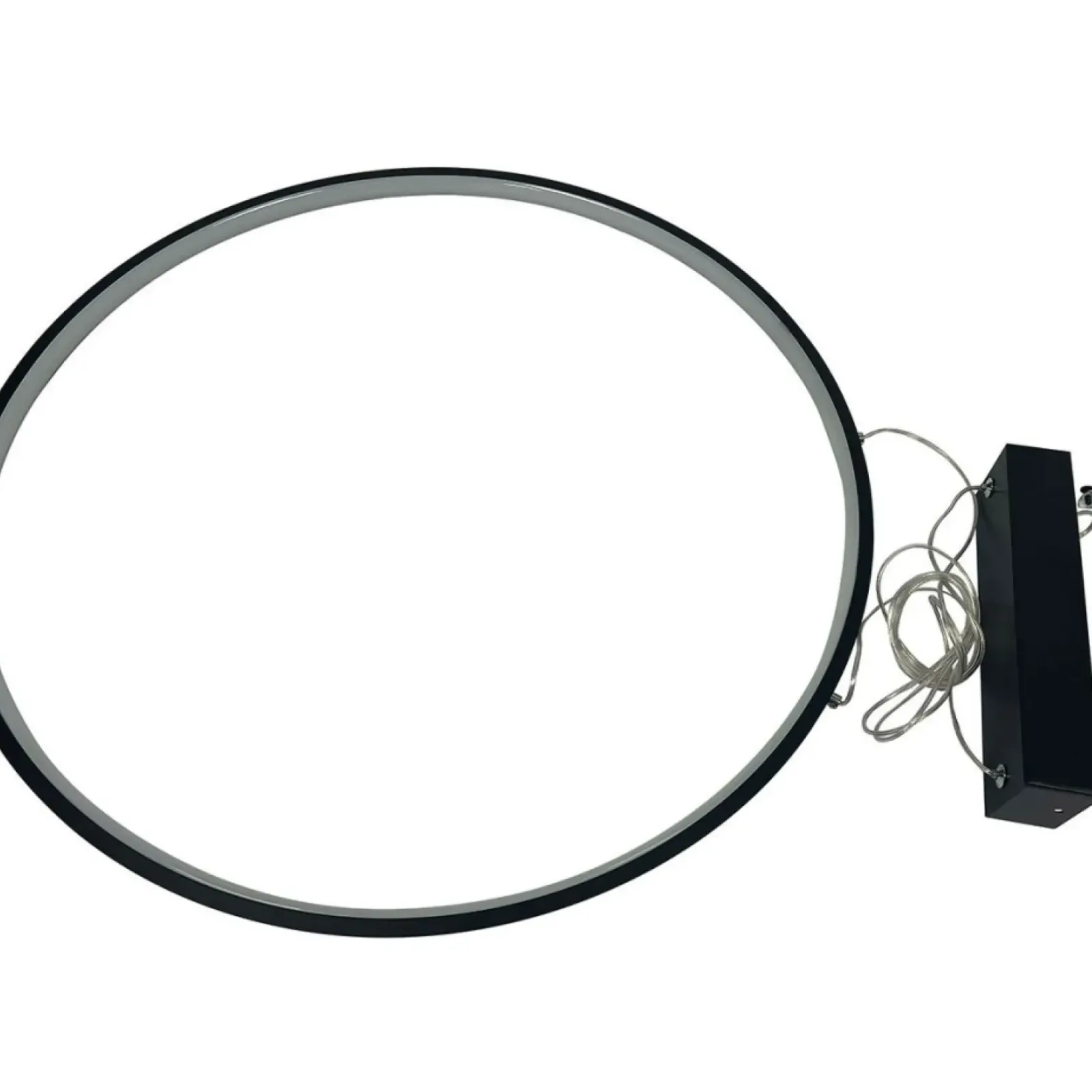 Sklep Kaja Łazienkowa lampa wisząca ring ⌀90 LP-999/1P L BK MIRROR | Kaja Outlet