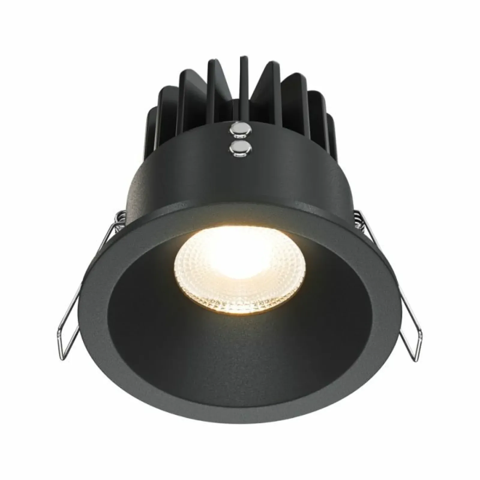 Sklep Kaja Łazienkowe oczko podtynkowe LED ⌀8,5cm DL034-L12W3K-D-B z serii ZOOM* Lampy Led|Oprawy Podtynkowe