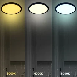 Sklep Kaja Łazienkowy plafon LED 3000K - 6000K ⌀50cm ML0441 MAQ | Kaja* Plafony Klasyczne|Plafony Nowoczesne