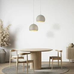 Sklep Kaja Beżowa, kulista lampa wisząca TK 10173 ZOE BEIGE | Kaja Oświetlenie Hot