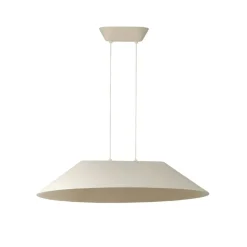 Sklep Kaja Beżowa lampa wisząca LED z szerokim abażurem AZ5899 FELMAN | Kaja Clearance