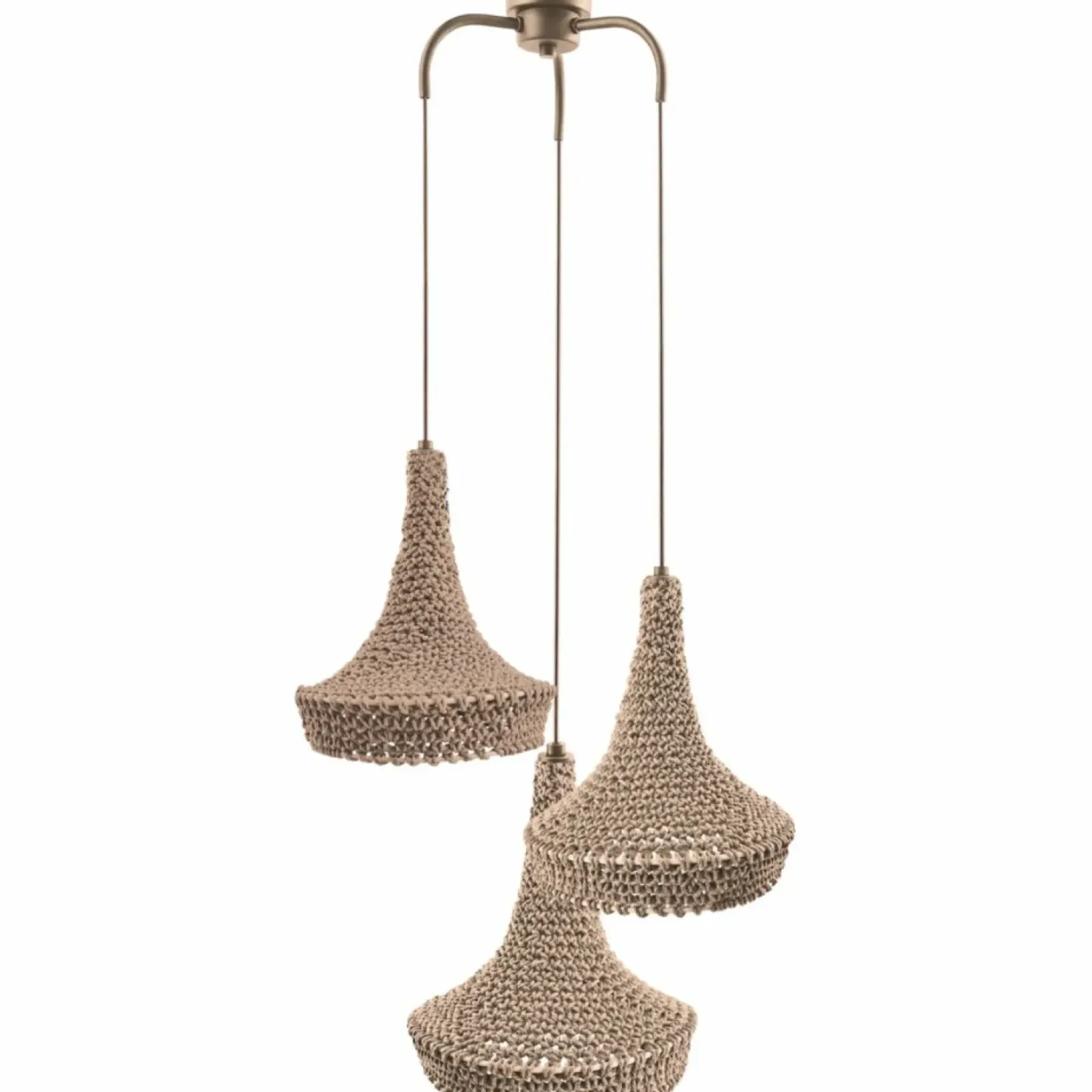 Sklep Kaja Beżowa, pleciona lampa do salonu boho ANT 5180 MAHAKA | Kaja Cheap