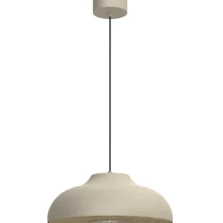 Sklep Kaja Beżowa, stylowa lampa wisząca ⌀39cm LX 9936 BILBAO | Kaja Oświetlenie Shop