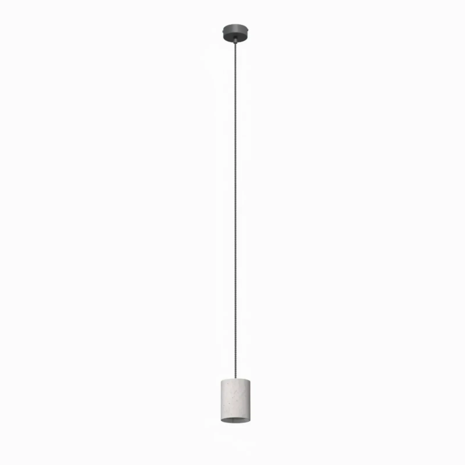 Sklep Kaja Betonowa lampa wisząca, w kształcie tuby, 9391 | Kaja Oświetlenie szary Best