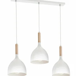 Sklep Kaja Biała, funkcjonalna lampa wisząca, listwa LX 1196 z serii NOAK WOOD Outlet