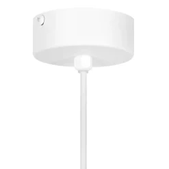 Sklep Kaja Biała klasyczna lampa wisząca z kloszem K-5430 z serii ROBIN biały Best Sale