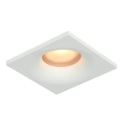 Sklep Kaja Biała, kwadratowa lampa wpustowa GU10DL-61903-IP44-WH NARU | Kaja* Lampy Do Łazienki|Oprawy Podtynkowe
