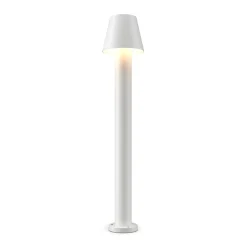 Sklep Kaja Biała lampa ogrodowa stojąca LED 80cm O421FL-L5W z serii HARZ | Kaja* Lampy Ogrodowe Stojące