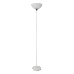 Sklep Kaja Biała lampa podłogowa w stylu retro A4036-MWH SARDA | Kaja Oświetlenie* Tradycyjne Lampy Podłogowe