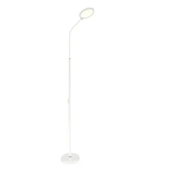 Sklep Kaja Biała lampa podłogowa ze światłem LED ZM SM-609-WH PODŁOGOWA | Kaja* Lampy Led
