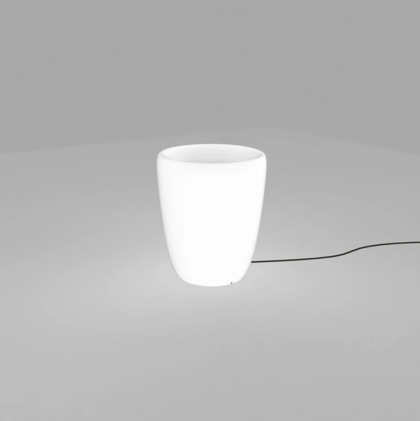 Sklep Kaja Biała lampa stojąca ogrodowa, gwint E27, 9711 | Kaja Oświetlenie* Lampy Ogrodowe Stojące