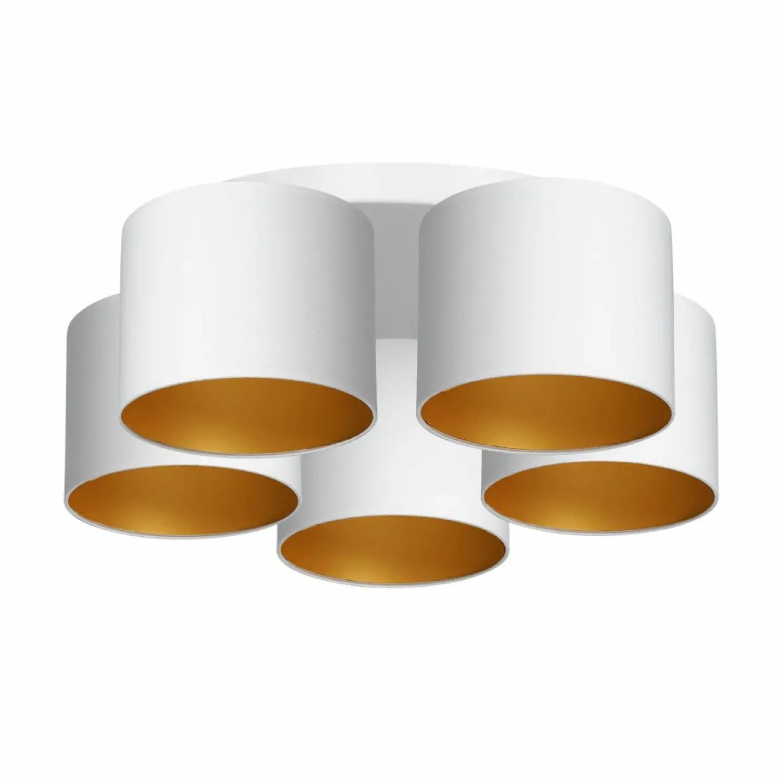 Sklep Kaja Biała lampa sufitowa z abażurami, do salonu LX 3444 z serii ARDEN Clearance