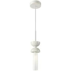 Sklep Kaja Biała lampa wisząca, dekoracyjna, LED MOD178PL-01W z serii KYOTO Hot
