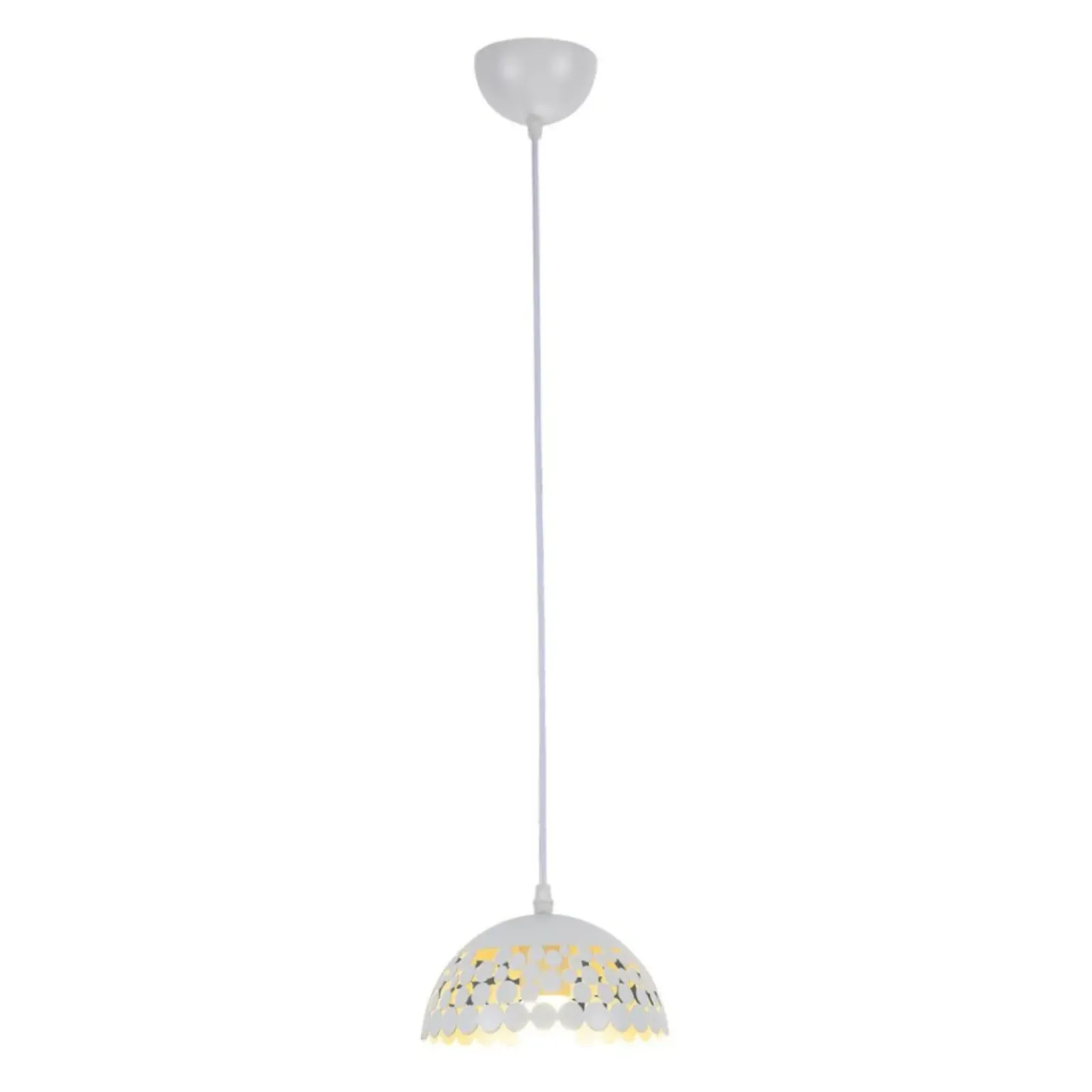 Sklep Kaja Biała lampa wisząca, klosz złożony z małych kółek ML6138 z serii LISA | Kaja Ośw biały Cheap