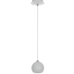 Sklep Kaja Biała lampa wisząca kula FH5951-BCB-120 WH JAMES | Kaja Oświetlenie Discount