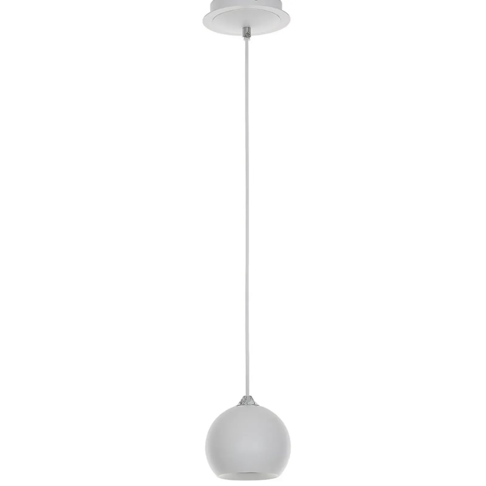 Sklep Kaja Biała lampa wisząca kula FH5951-BCB-120 WH JAMES | Kaja Oświetlenie Discount