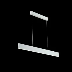 Sklep Kaja Biała lampa wisząca LED listwa P010PL-L23W STEP | Kaja Oświetlenie biały Discount