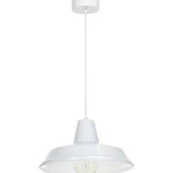 Sklep Kaja Biała lampa wisząca, regulowany zwis ⌀36 LX 4044 CLASS | Kaja Fashion