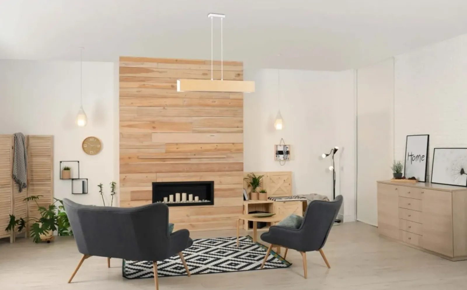 Sklep Kaja Biała lampa wisząca w stylu skandynawskim 611/3 | Kaja Oświetlenie Cheap