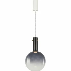 Sklep Kaja Biała lampa wisząca z dwukolorowym kloszem ML0325 TORONTO | Kaja Clearance