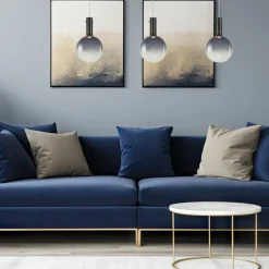 Sklep Kaja Biała lampa wisząca z dwukolorowym kloszem ML0325 TORONTO | Kaja Clearance