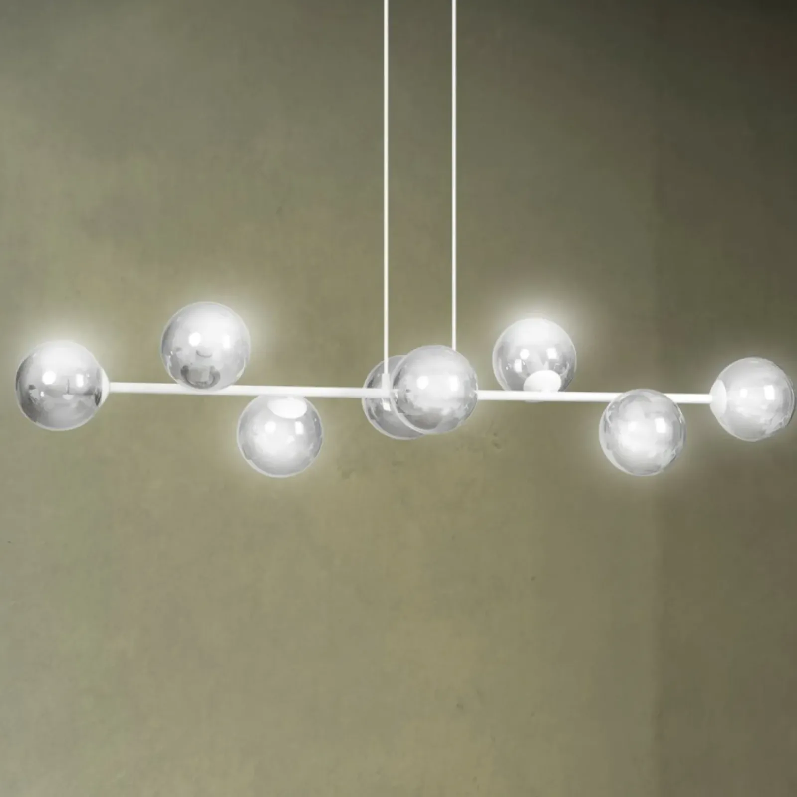 Sklep Kaja Biała lampa wisząca z grafitowymi kloszami 878/8 | Kaja Oświetlenie Flash Sale