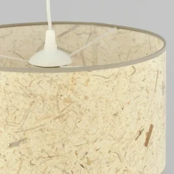Sklep Kaja Biała lampa wisząca z nietypowym abażurem 1150/1 ASTON | Kaja Discount