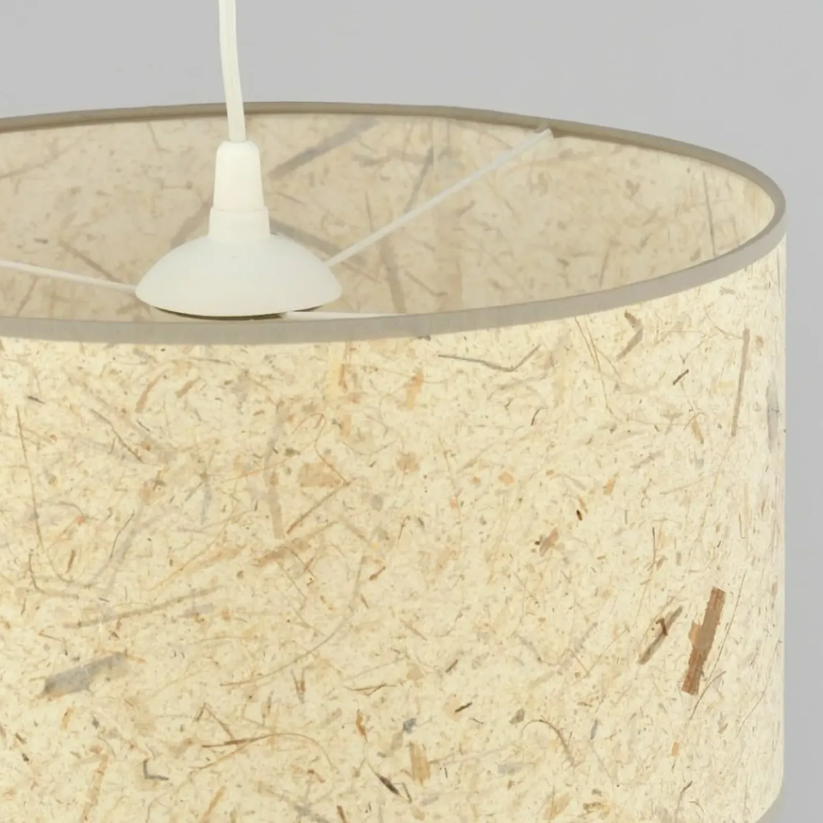 Sklep Kaja Biała lampa wisząca z nietypowym abażurem 1150/1 ASTON | Kaja Discount