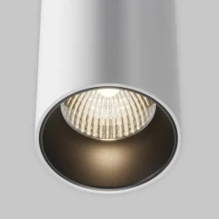 Sklep Kaja Biała lampa wisząca, zintegrowany LED P089PL-25W3K-W z serii EFIR Outlet