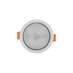 Sklep Kaja Biała lampa wpustowa oczko GX53 ⌀9,5cm 10840 UNO | Kaja Oświetlenie* Oprawy Podtynkowe