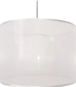 Sklep Kaja Biała lampa z abażurem i kloszem 31-24886 CHICAGO | Kaja Oświetlenie* Randole Tradycyjne