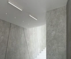 Sklep Kaja Biała listwa sufitowa LED 57cm do korytarza MX C0124 LINEAR | Kaja* Plafony Nowoczesne|Lampy Led