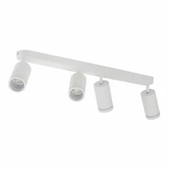 Sklep Kaja Biała listwa sufitowa, regulowane spoty TK 6917 JET WHITE | Kaja Discount