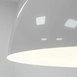 Sklep Kaja Biała, minimalistyczna lampa wisząca ⌀33cm 10695 HEMISPHERE | Kaja biały Sale