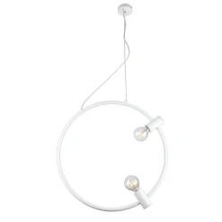 Sklep Kaja Biała minimalistyczna lampa wisząca AZ3354 ORSOLA | Kaja Oświetlenie biały New