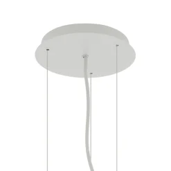 Sklep Kaja Biała, nowoczesna lampa wisząca ⌀58cm 11233 SATELLITE | Kaja Cheap