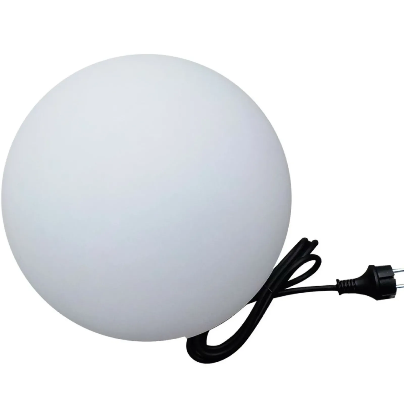 Sklep Kaja Biała, ogrodowa kula świecąca ⌀40cm LP-JH-1095-450 GAJA | Kaja* Lampy Ogrodowe Stojące