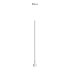 Sklep Kaja Biała, stożkowa lampa wisząca nad wyspę P064PL-01W z serii ARROW biały New