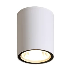 Sklep Kaja Biała tuba natynkowa LED 6W 4000K ⌀9cm OPN-2006-4K FANO | Kaja* Lampy Led|Plafony Zewnętrzne
